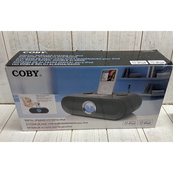 New Coby Digital Speaker System For iPod CSMP125 - Picture 1 of 7